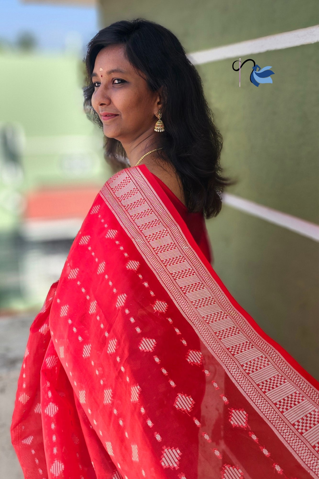 Organza Silk saree