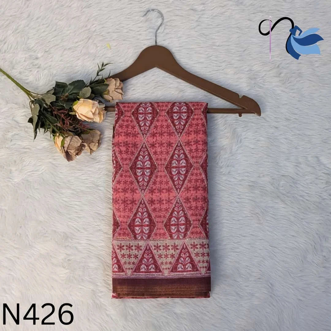 Timeless elegance of our Chanderi Cotton saree