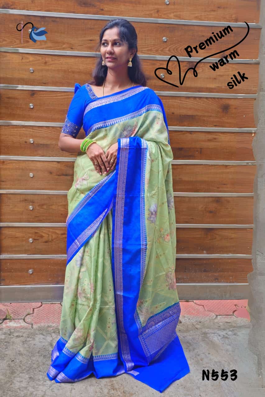 Digital Warm Silk Saree