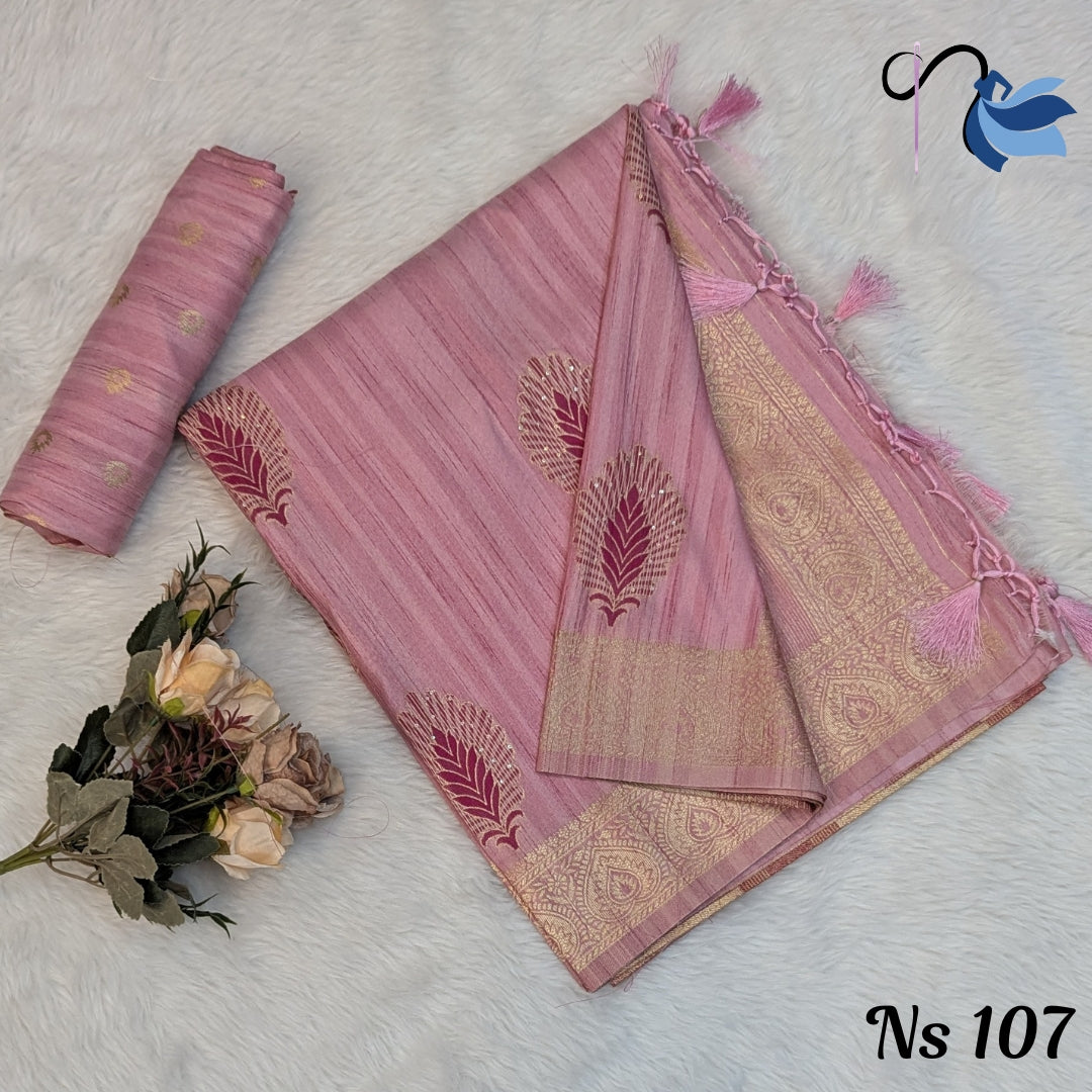 Exquisite Dhupion Silk Saree