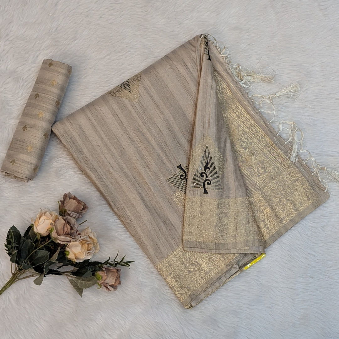 Exquisite Dhupion Silk Saree