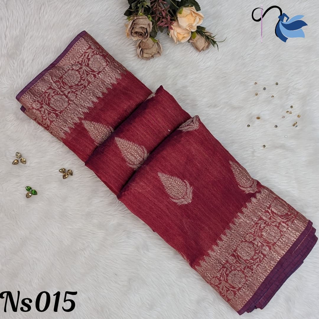 Matka Crush Silk Saree