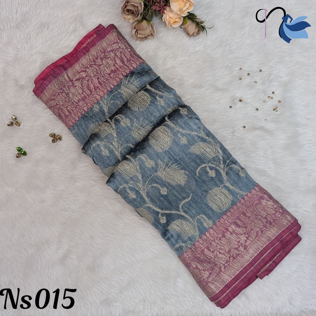 Matka Crush Silk Saree