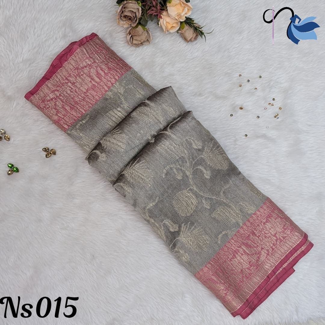 Matka Crush Silk Saree