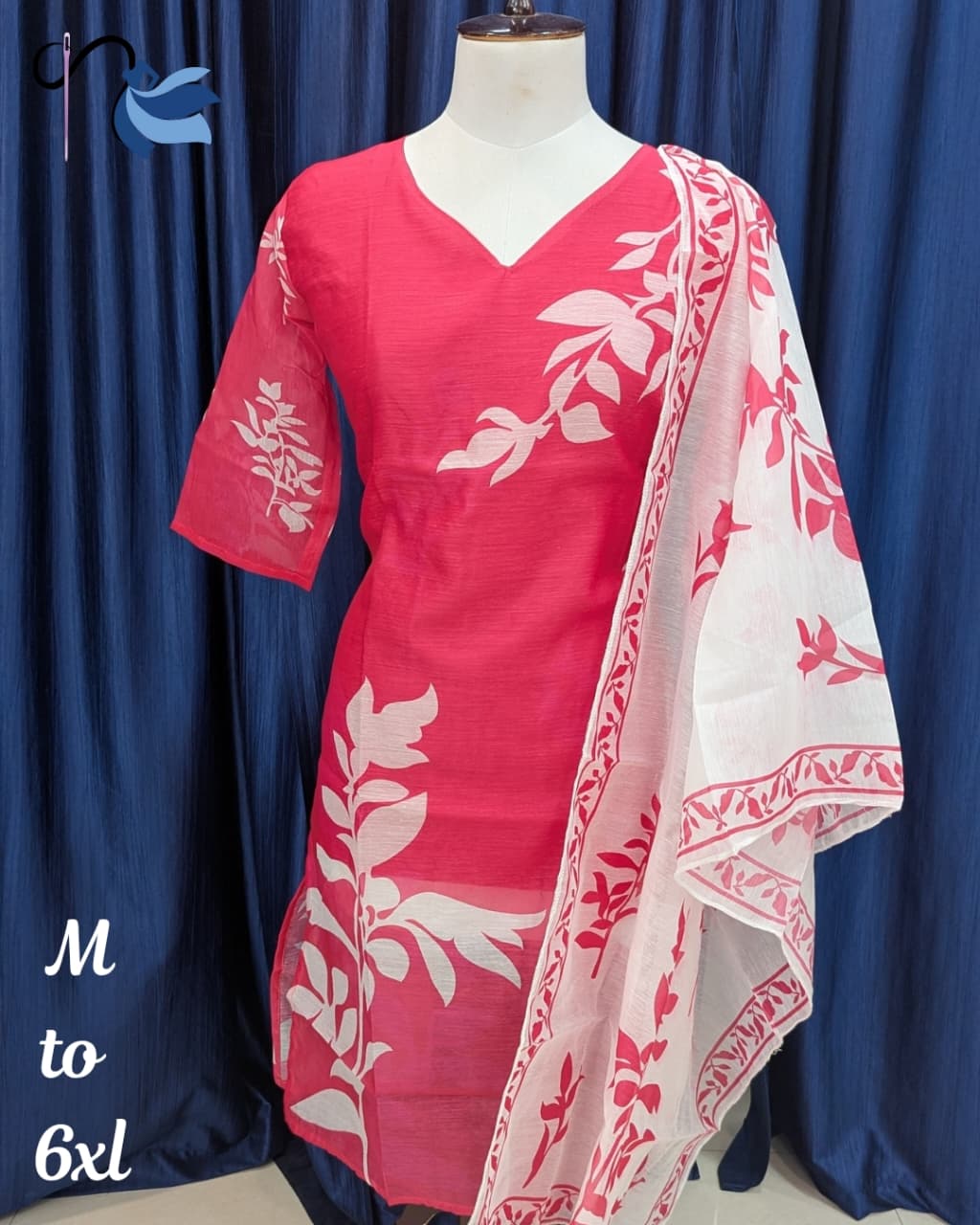 Kurti with dupatta