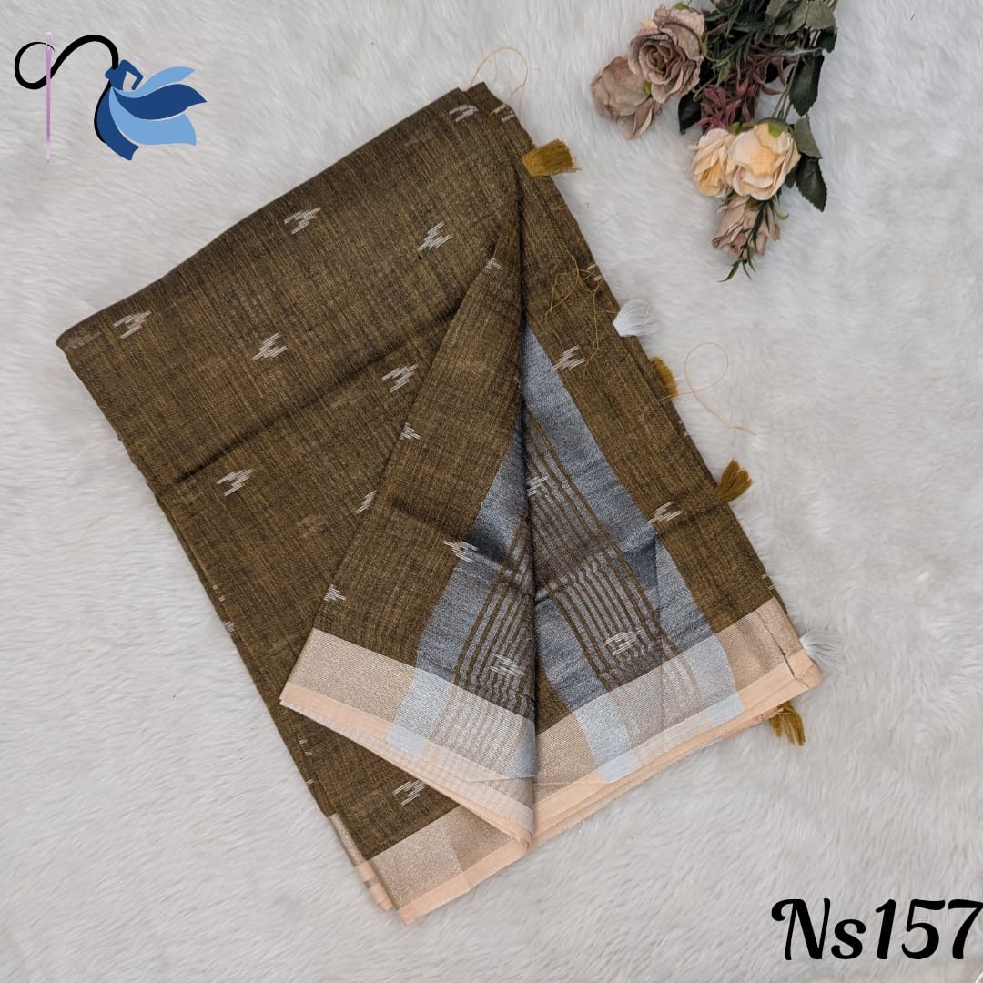 Linen Cotton Sarees