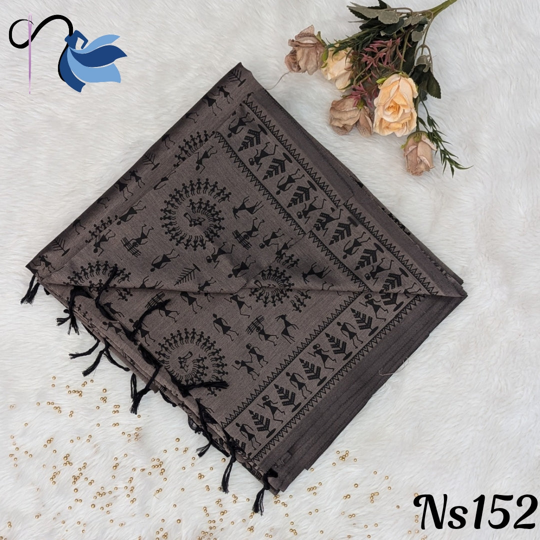 Warli cotton saree