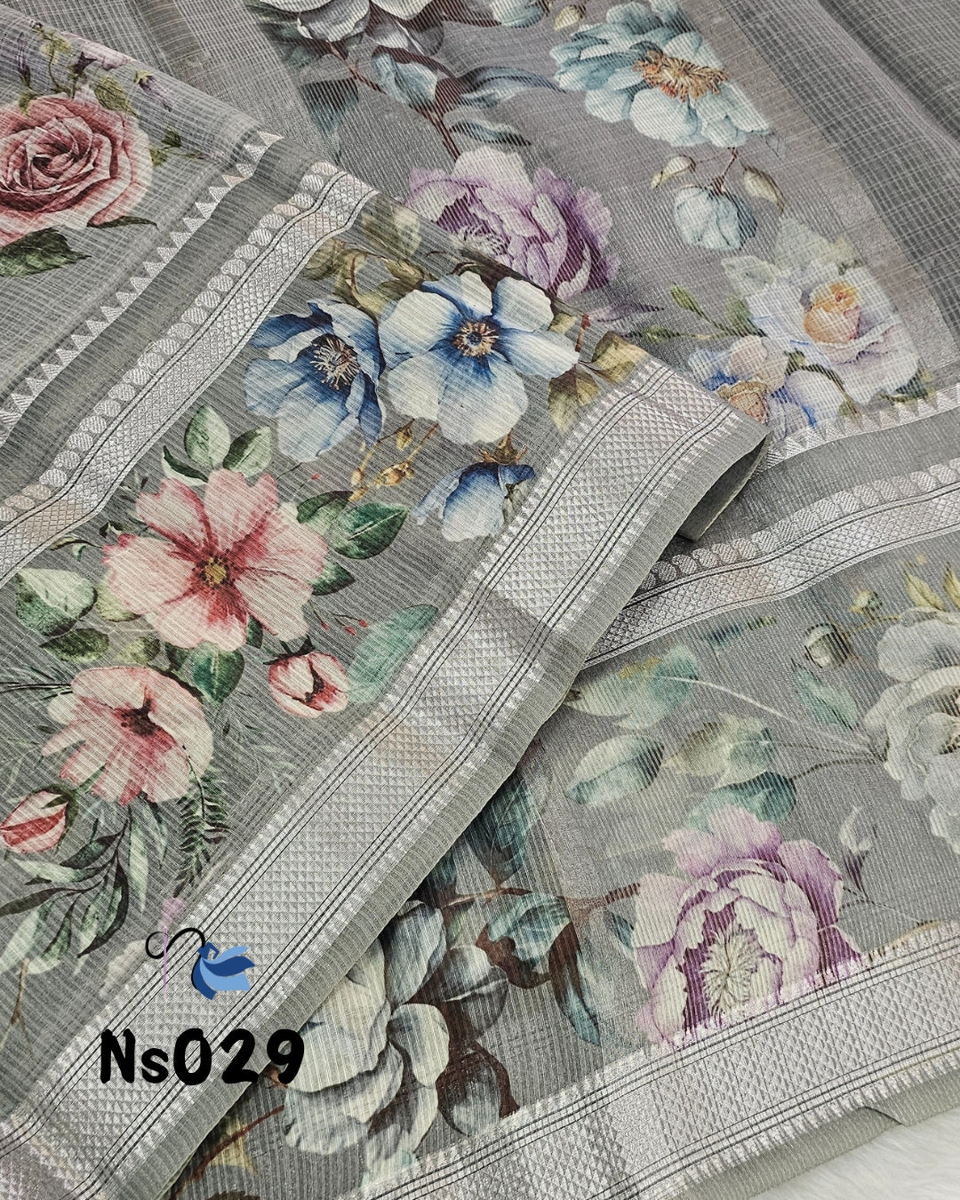 Digital Kota cotton saree